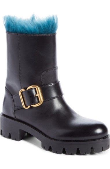 prada shealing lined boots|Prada boots for women.